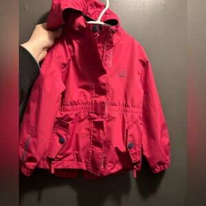 Girls pink 3t ripzone rain jacket